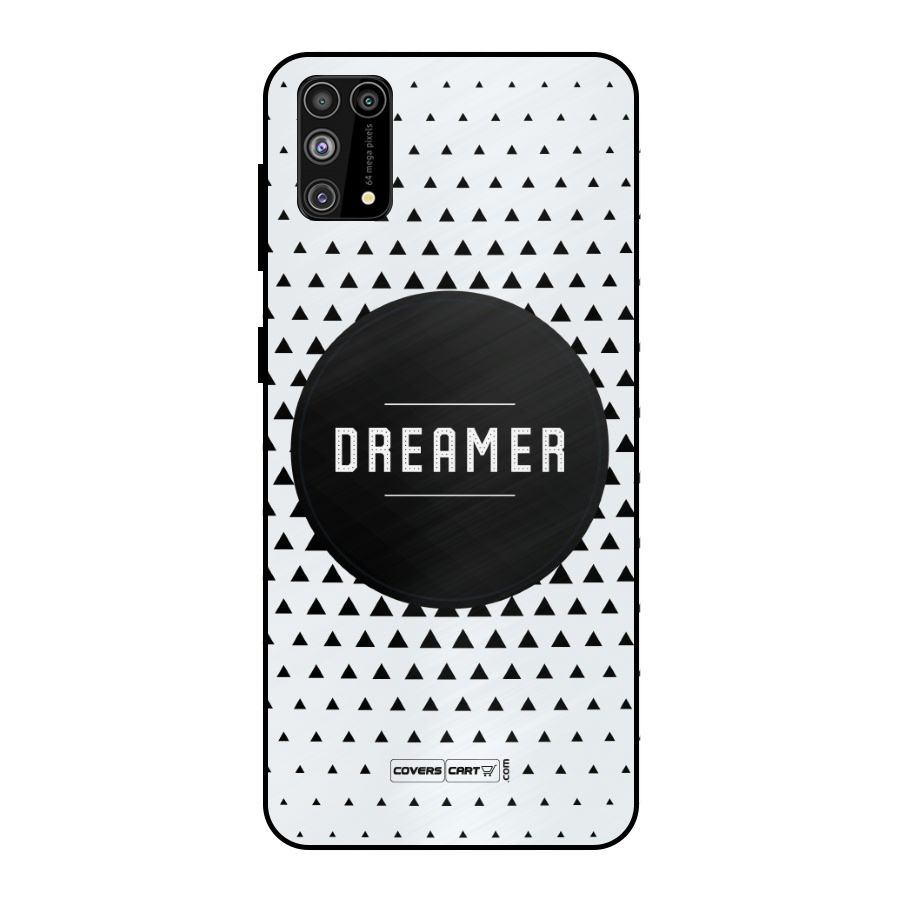 Dreamer Minimalist Metal Back Case for Galaxy M31