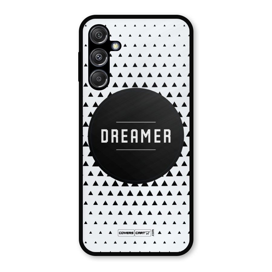 Dreamer Minimalist Metal Back Case for Galaxy M34 5G
