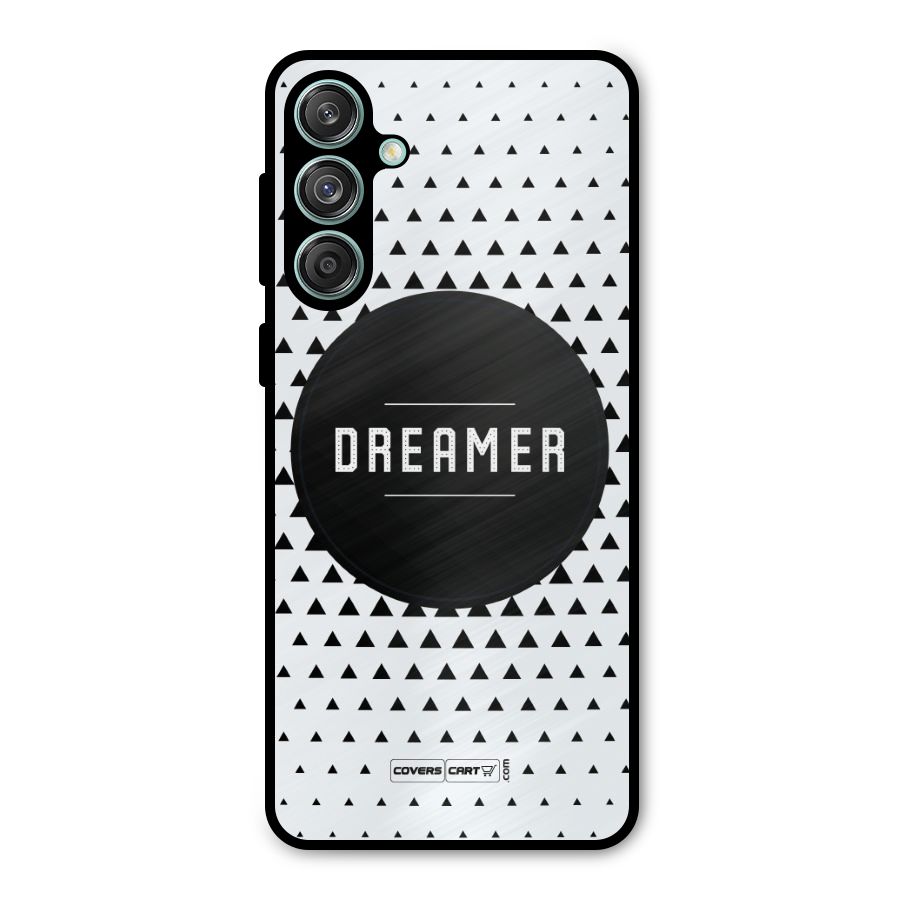 Dreamer Minimalist Metal Back Case for Galaxy M55 5G