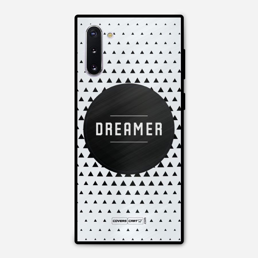 Dreamer Minimalist Metal Back Case for Galaxy Note 10