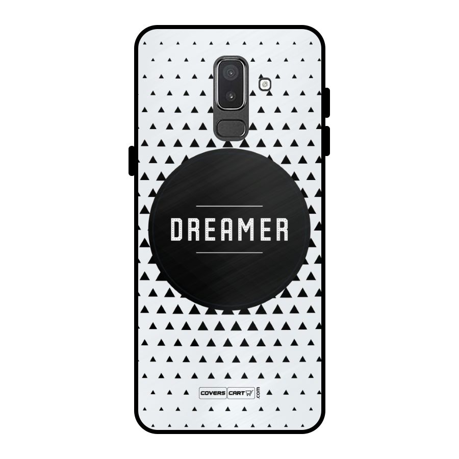 Dreamer Minimalist Metal Back Case for Galaxy On8 (2018)