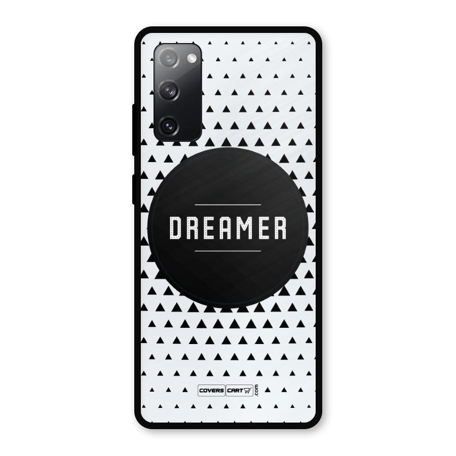 Dreamer Minimalist Metal Back Case for Galaxy S20 FE
