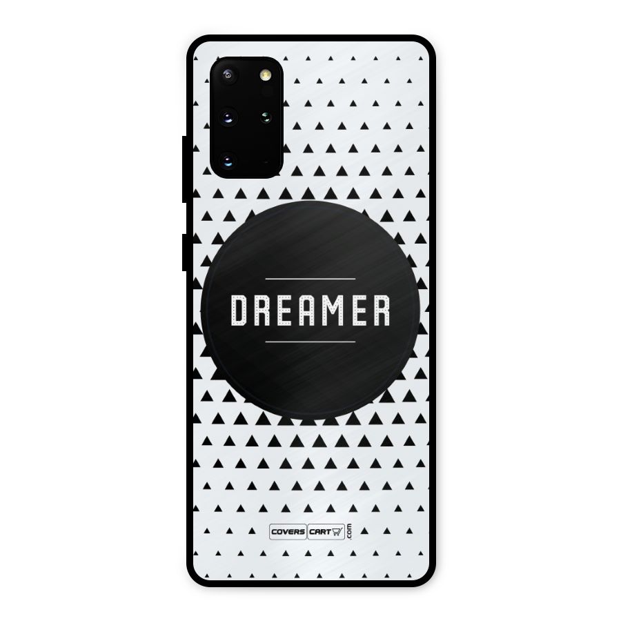 Dreamer Minimalist Metal Back Case for Galaxy S20 Plus