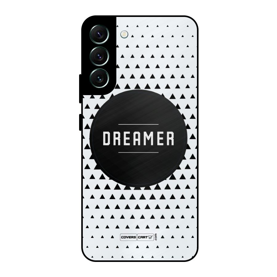 Dreamer Minimalist Metal Back Case for Galaxy S22 Plus 5G
