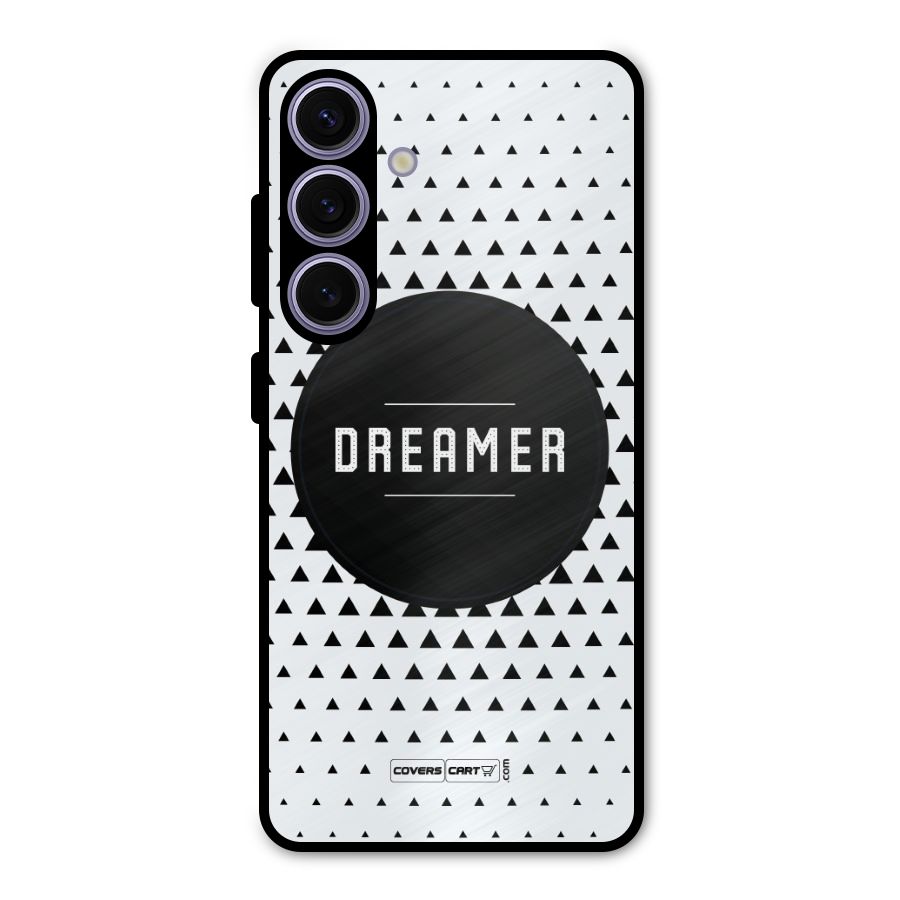 Dreamer Minimalist Metal Back Case for Galaxy S24