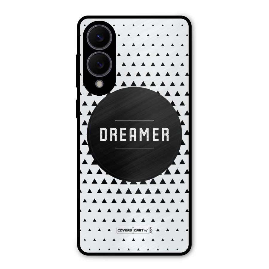 Dreamer Minimalist Metal Back Case for Galaxy S25 Edge