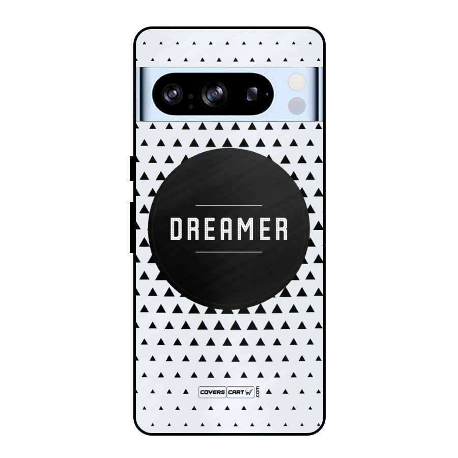 Dreamer Minimalist Metal Back Case for Google Pixel 8 Pro