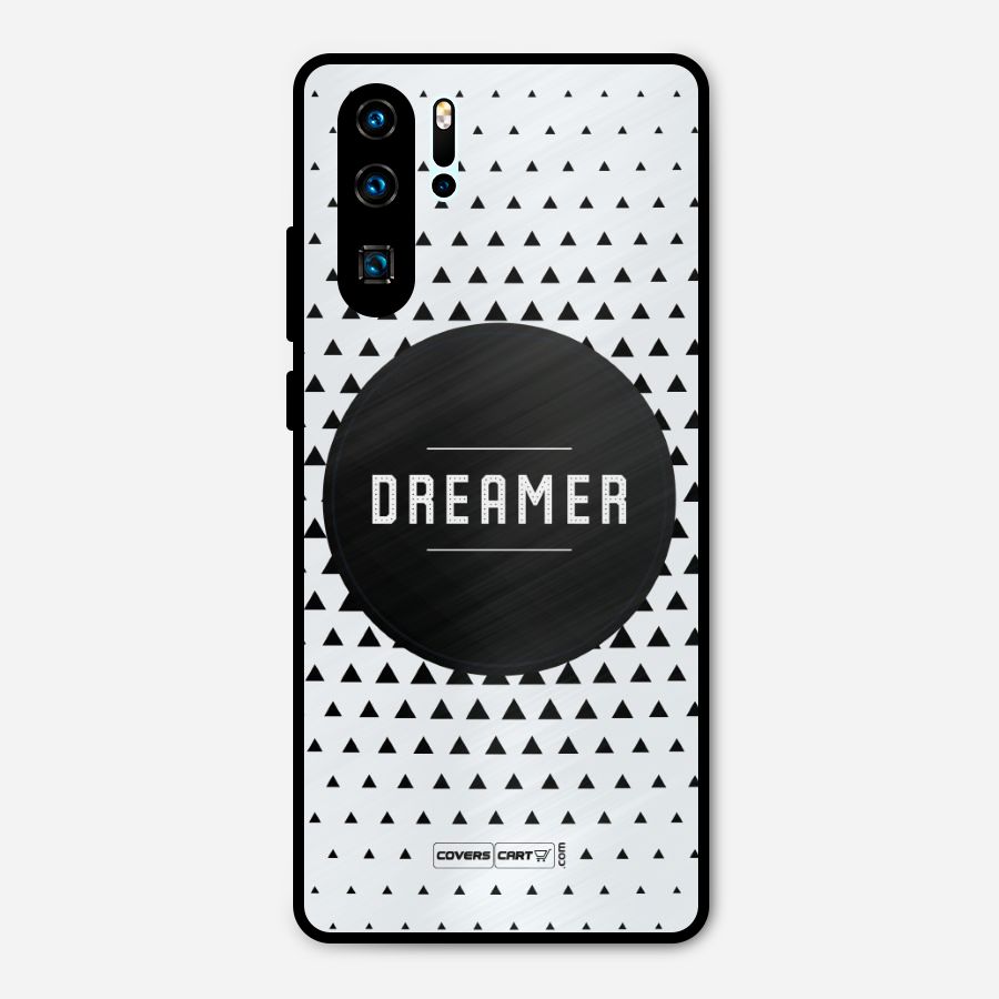 Dreamer Minimalist Metal Back Case for Huawei P30 Pro