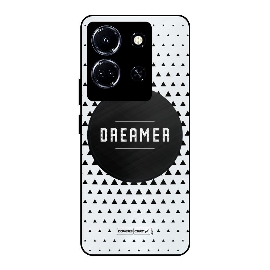 Dreamer Minimalist Metal Back Case for Infinix Note 30 5G