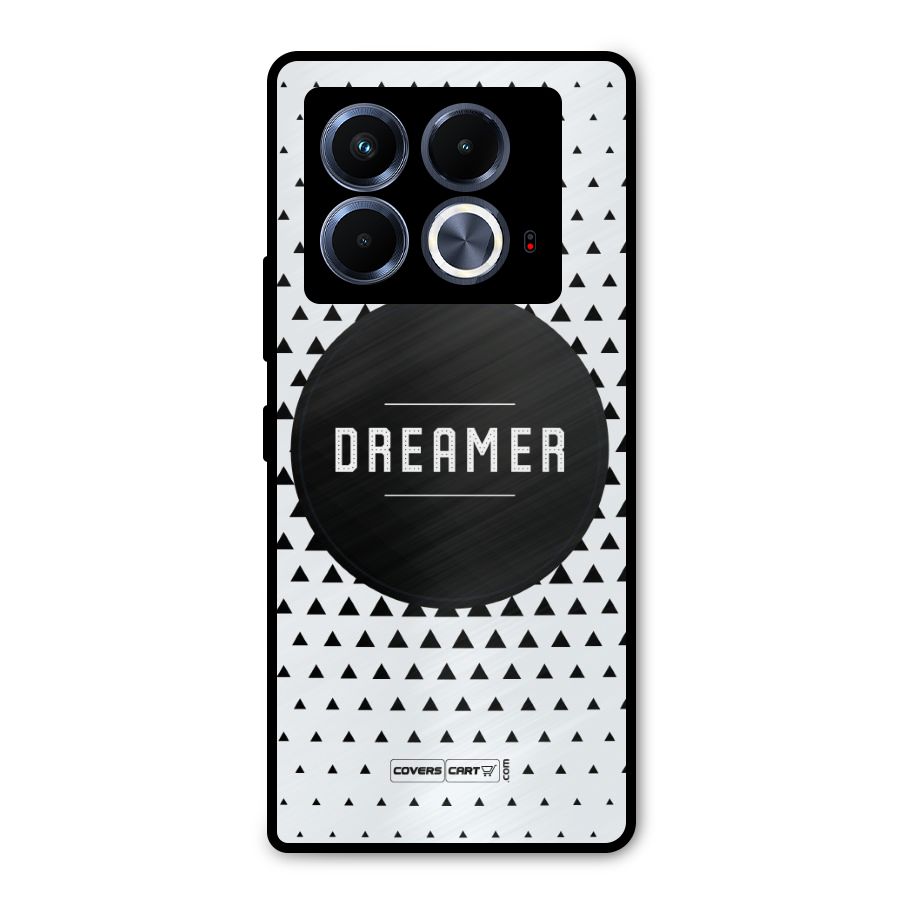 Dreamer Minimalist Metal Back Case for Infinix Note 40 5G