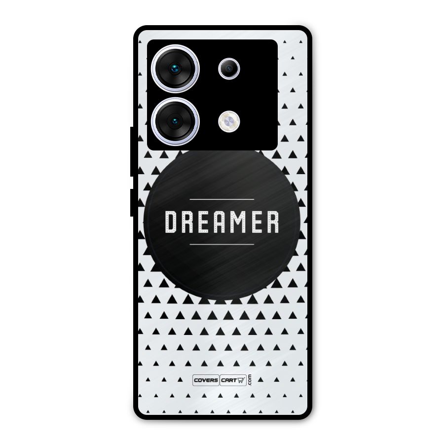 Dreamer Minimalist Metal Back Case for Infinix Zero 30 5G