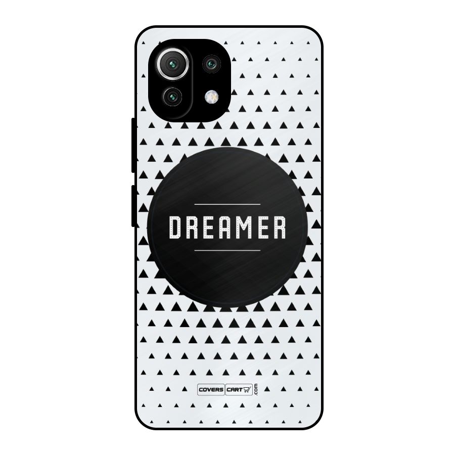 Dreamer Minimalist Metal Back Case for Mi 11 Lite NE 5G