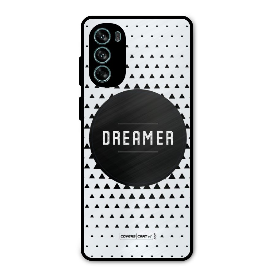 Dreamer Minimalist Metal Back Case for Moto G62