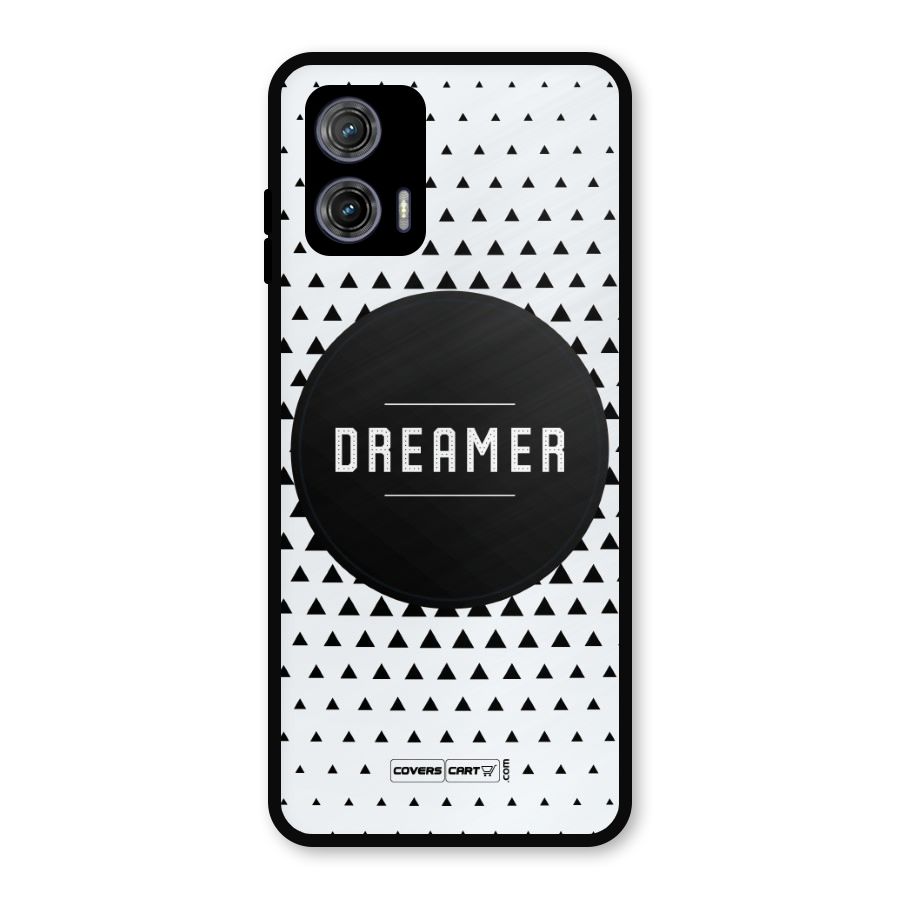 Dreamer Minimalist Metal Back Case for Moto G73