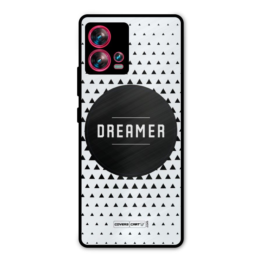Dreamer Minimalist Metal Back Case for Motorola Edge 30 Fusion