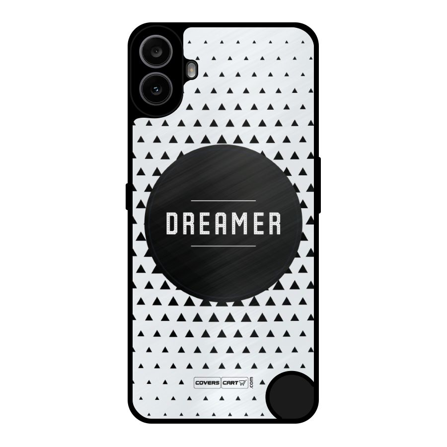 Dreamer Minimalist Metal Back Case for Nothing CMF Phone 1