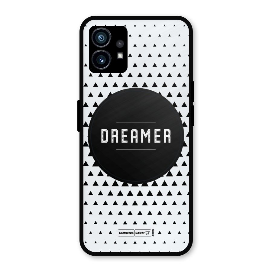 Dreamer Minimalist Metal Back Case for Nothing Phone 1