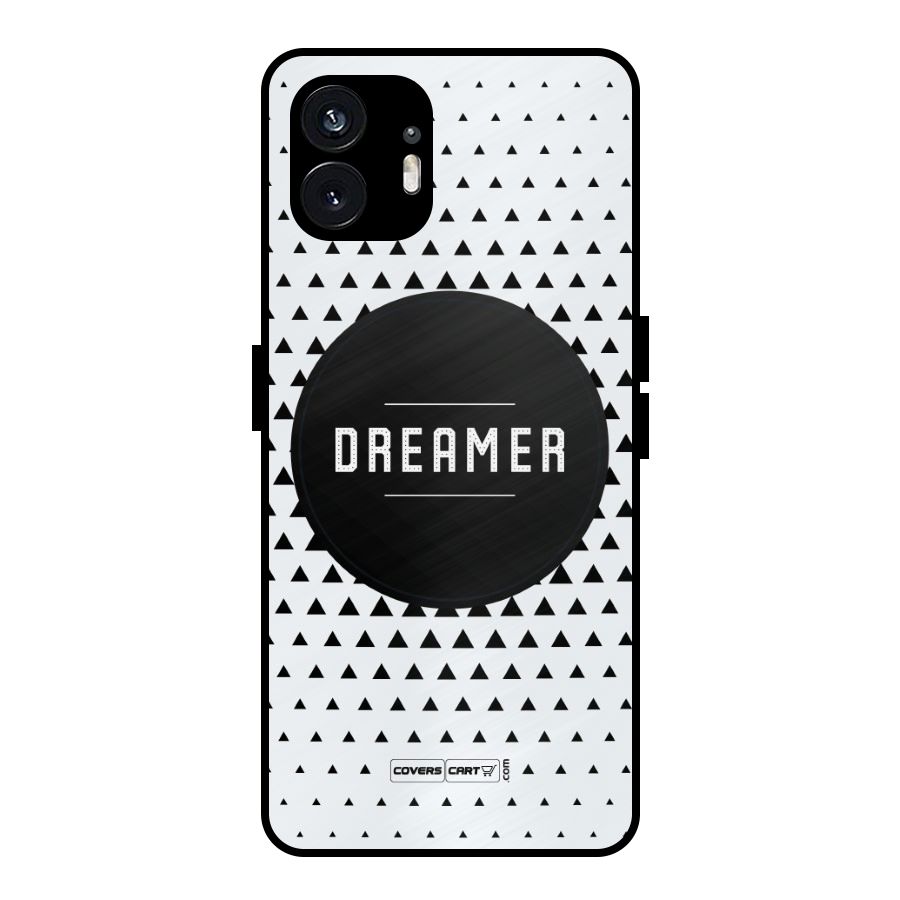Dreamer Minimalist Metal Back Case for Nothing Phone 2
