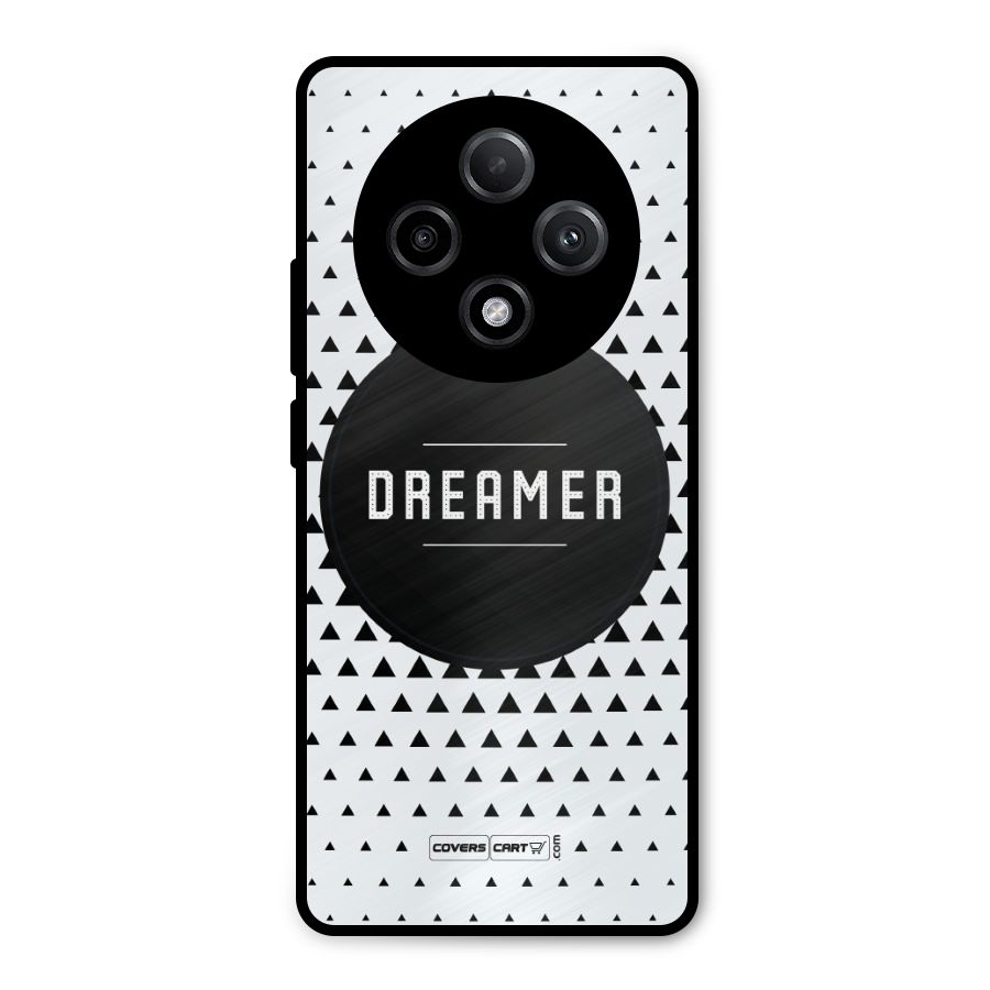 Dreamer Minimalist Metal Back Case for Oppo F27 Pro Plus