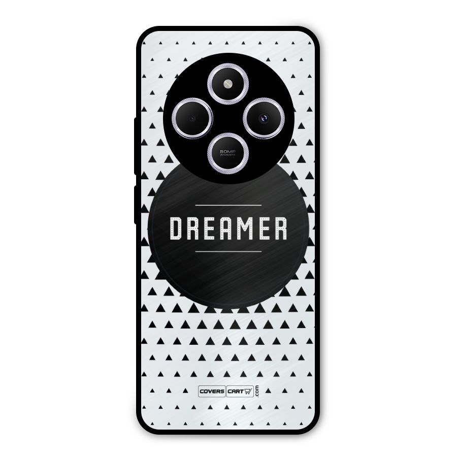 Dreamer Minimalist Metal Back Case for Poco C75 5G