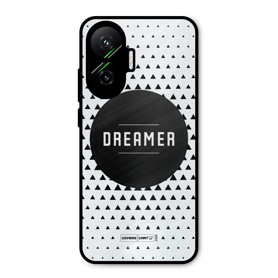 Dreamer Minimalist Metal Back Case for Poco F7