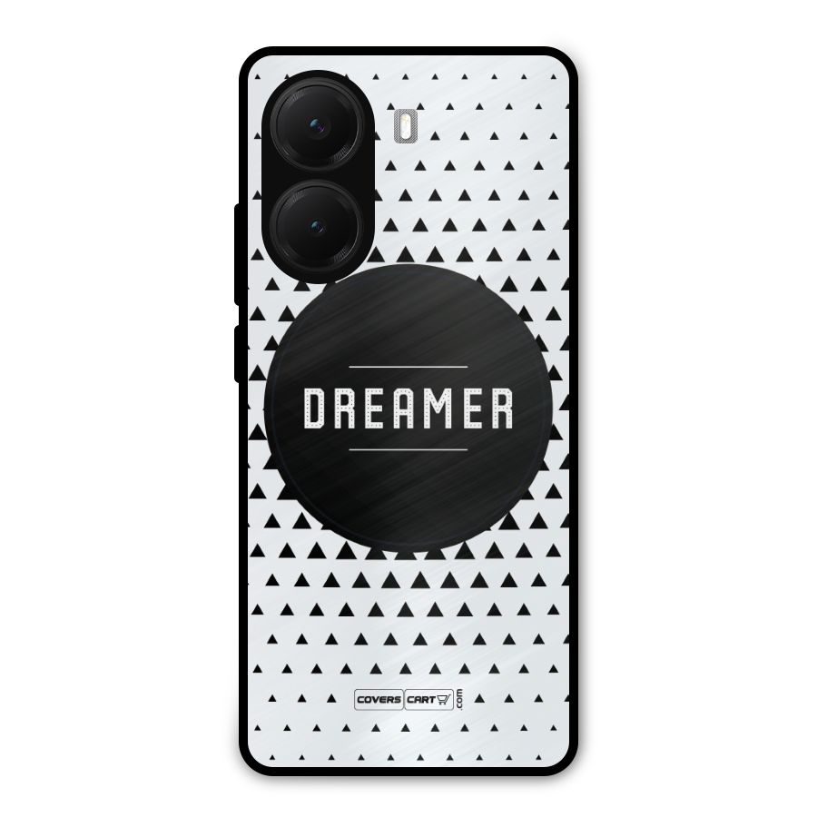 Dreamer Minimalist Metal Back Case for Poco X7 Pro