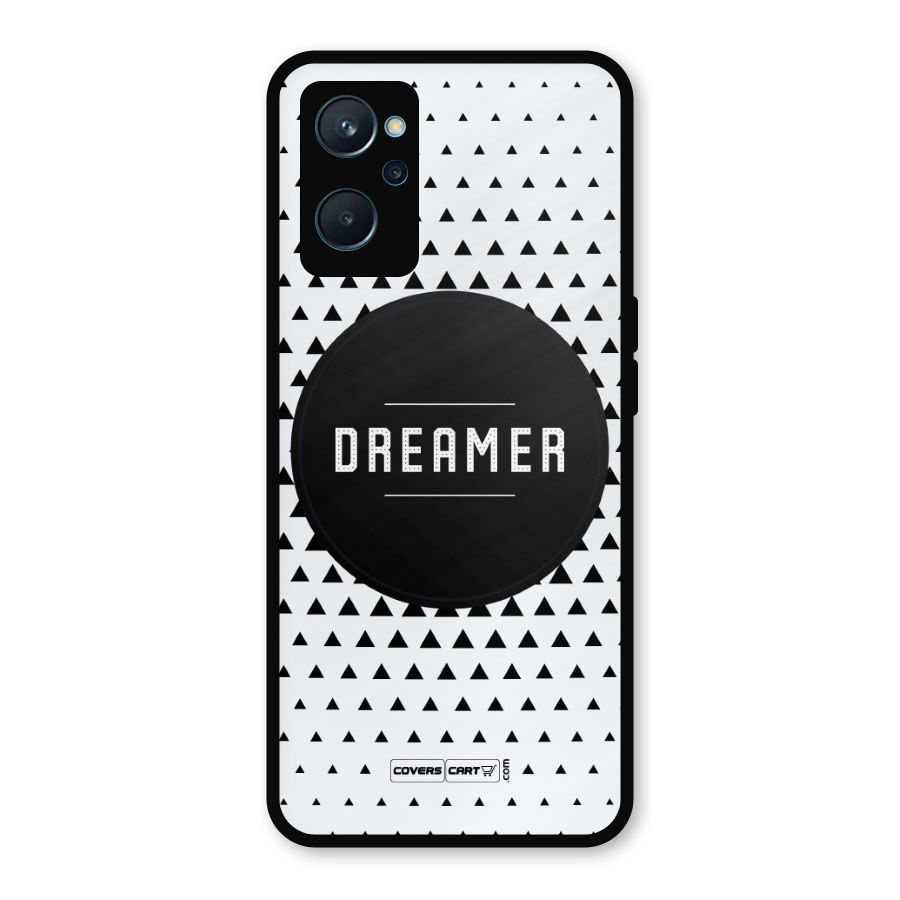 Dreamer Minimalist Metal Back Case for Realme 9i