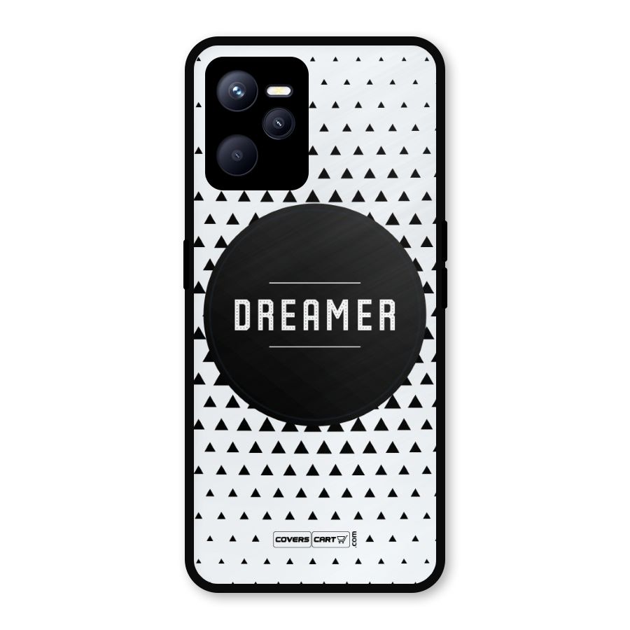 Dreamer Minimalist Metal Back Case for Realme C35