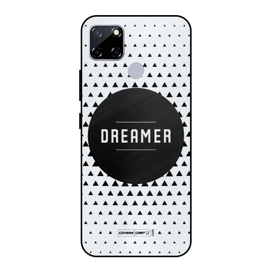Dreamer Minimalist Metal Back Case for Realme Narzo 20