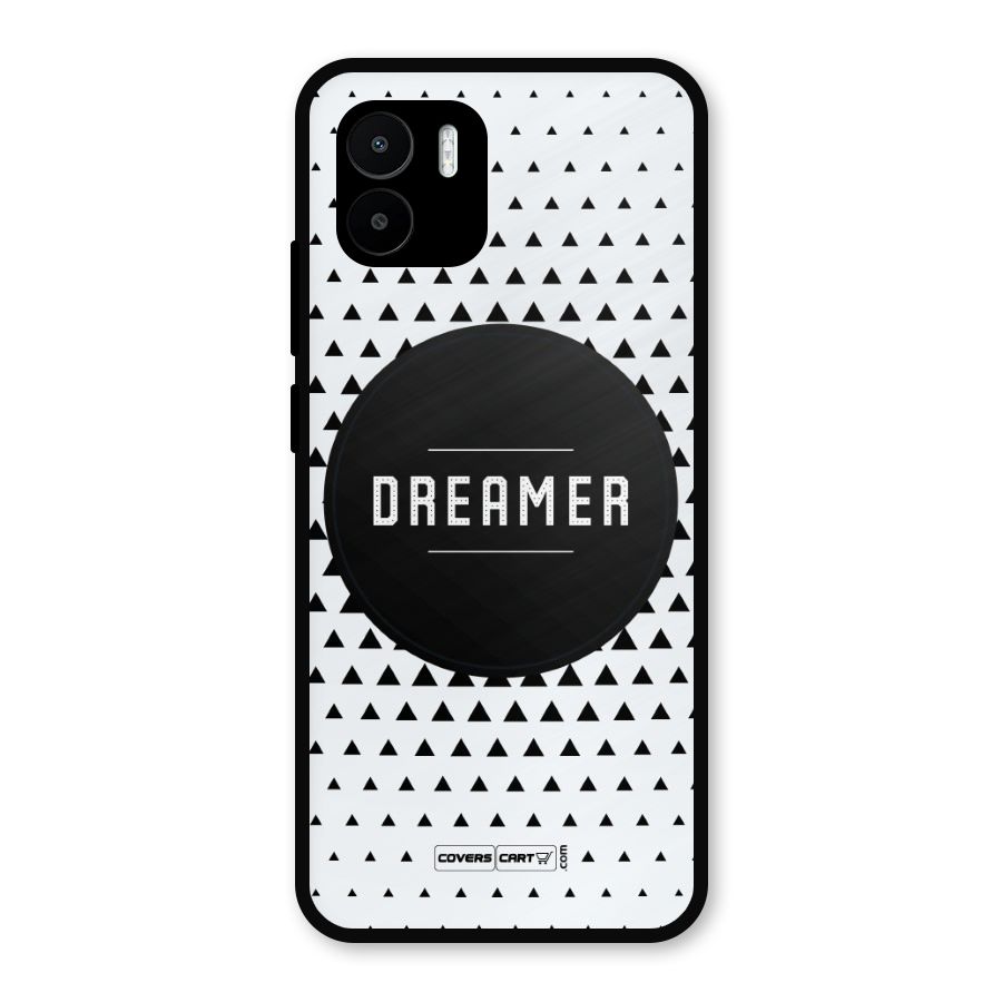 Dreamer Minimalist Metal Back Case for Redmi A2