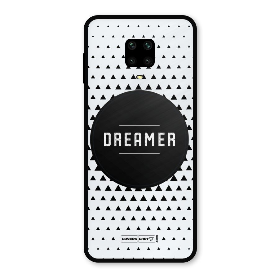Dreamer Minimalist Metal Back Case for Redmi Note 10 Lite