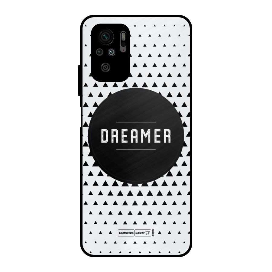 Dreamer Minimalist Metal Back Case for Redmi Note 11 SE