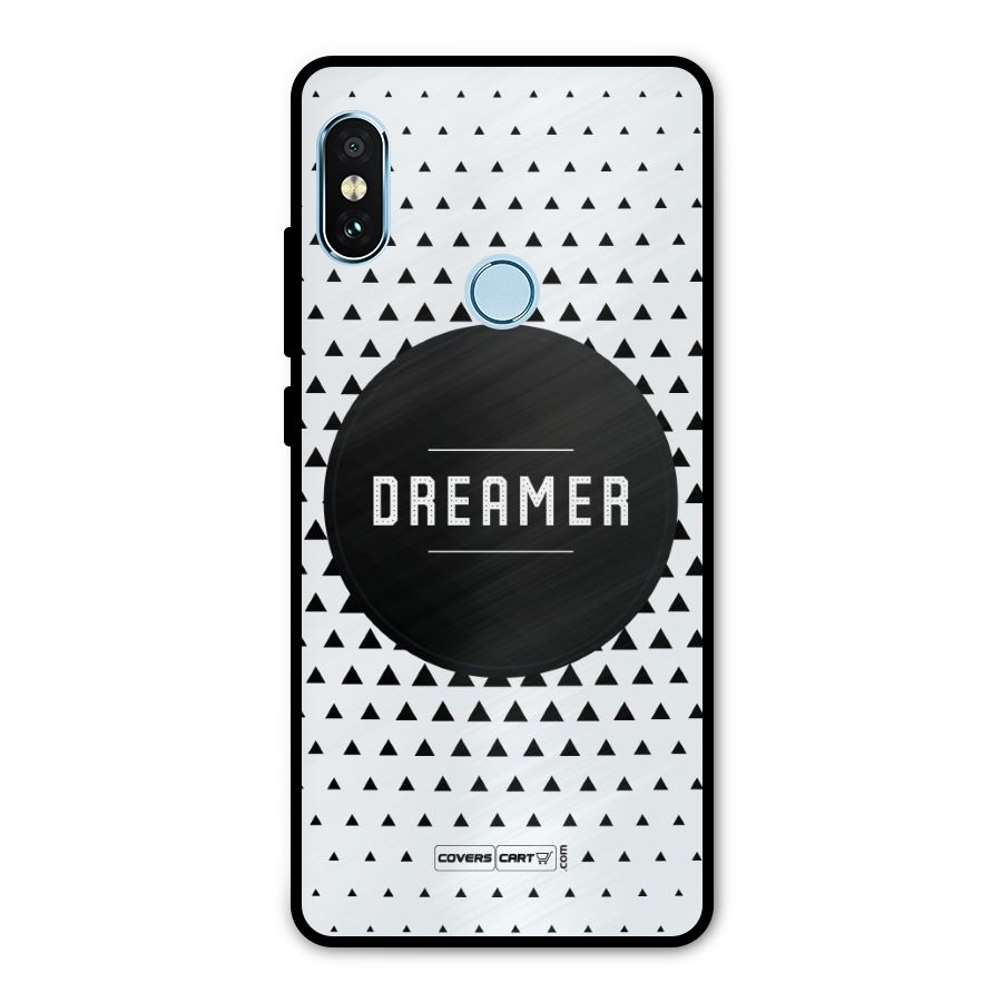 Dreamer Minimalist Metal Back Case for Redmi Note 5 Pro