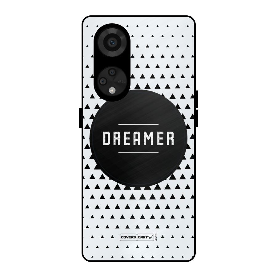 Dreamer Minimalist Metal Back Case for Reno8 T 5G
