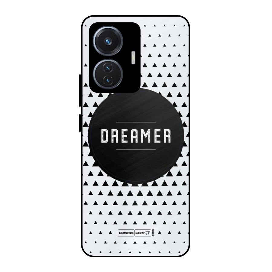 Dreamer Minimalist Metal Back Case for Vivo T1 44W