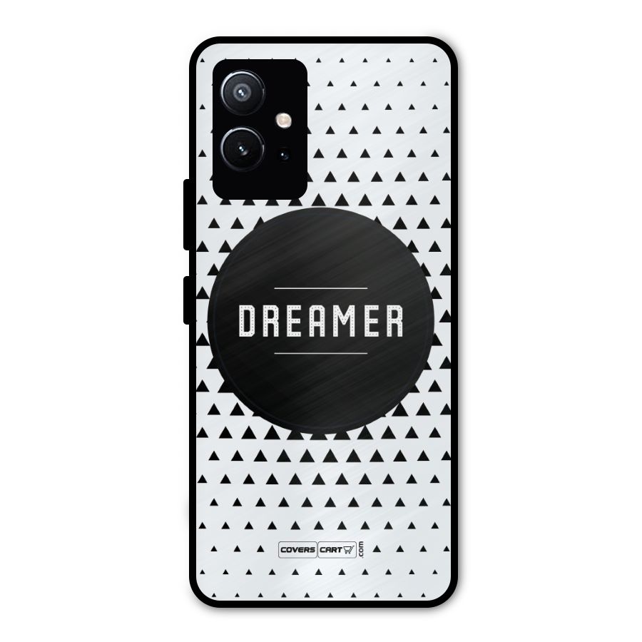 Dreamer Minimalist Metal Back Case for Vivo T1 5G