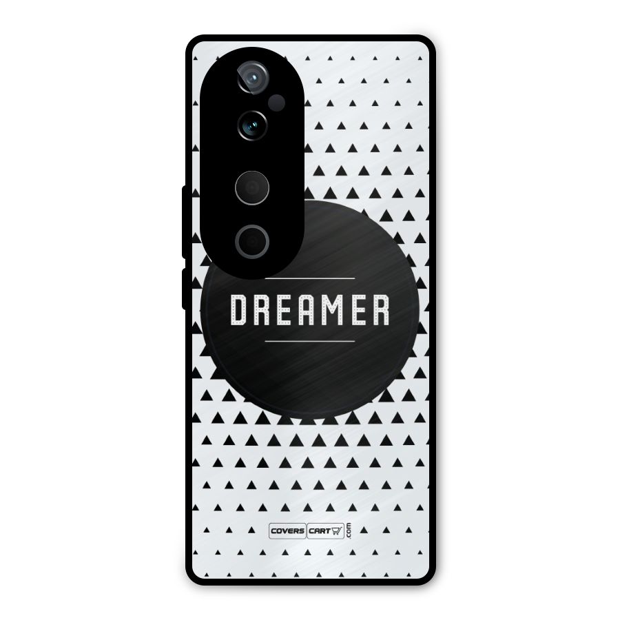 Dreamer Minimalist Metal Back Case for Vivo T3 Ultra