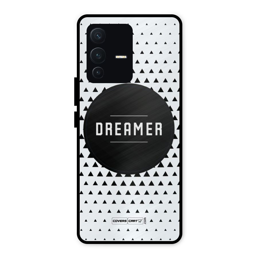 Dreamer Minimalist Metal Back Case for Vivo V23 5G