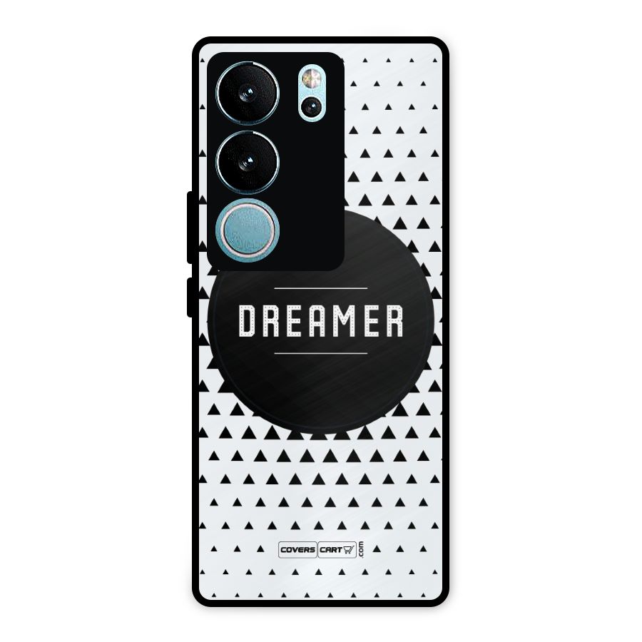 Dreamer Minimalist Metal Back Case for Vivo V29