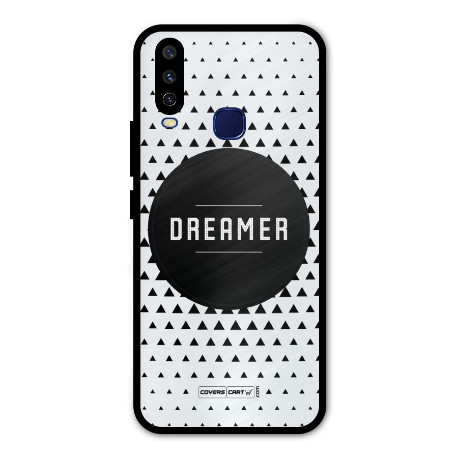 Dreamer Minimalist Metal Back Case for Vivo Y12