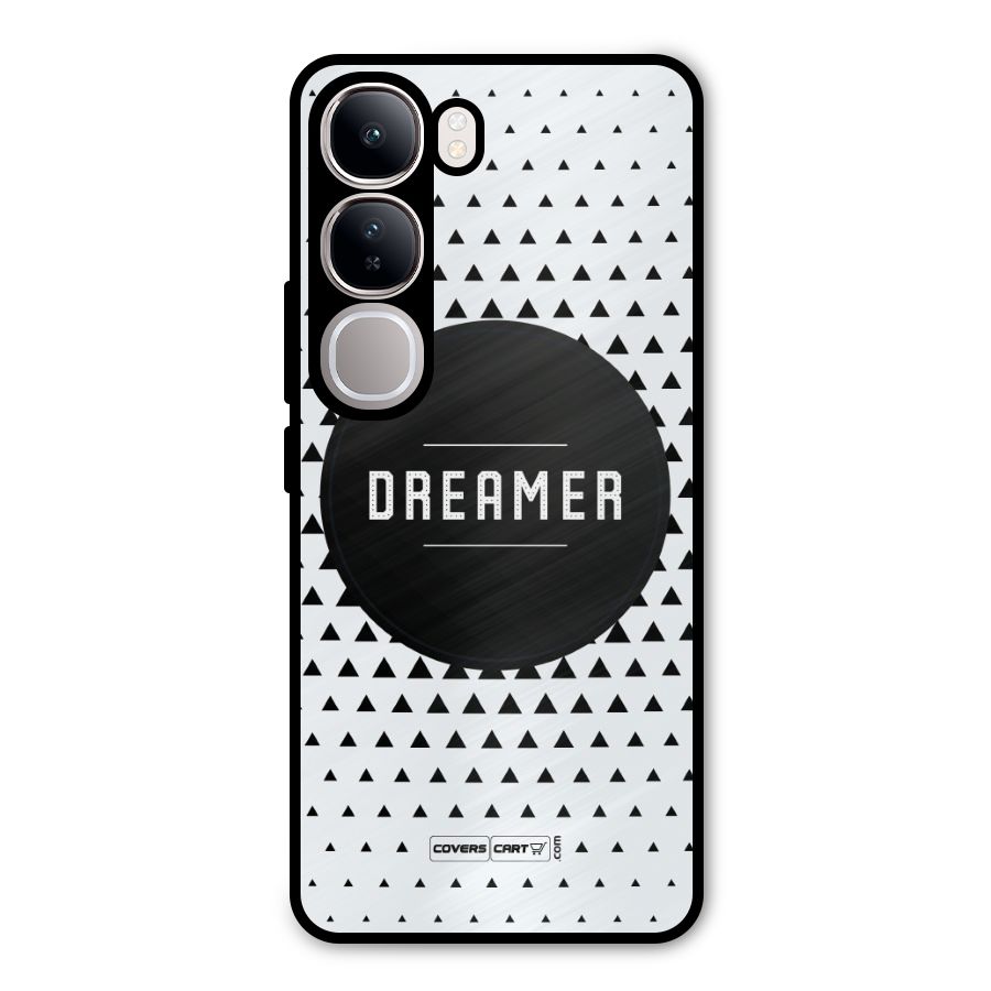 Dreamer Minimalist Metal Back Case for Vivo Y300