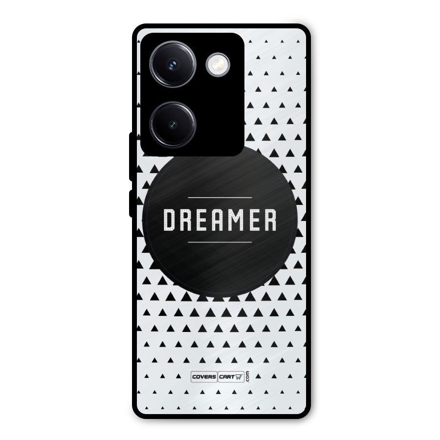 Dreamer Minimalist Metal Back Case for Vivo Y300 Plus
