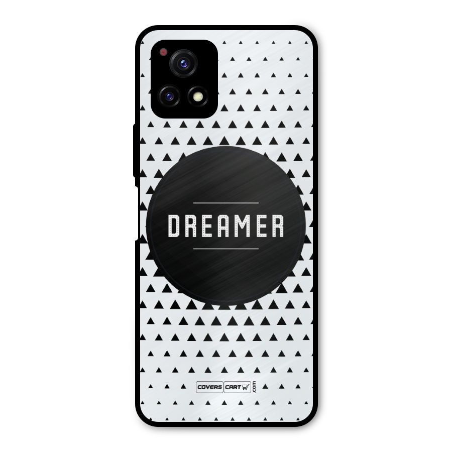 Dreamer Minimalist Metal Back Case for Vivo Y72 5G