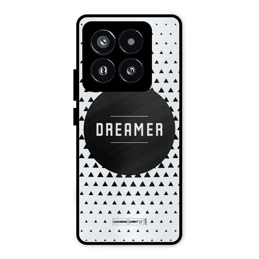 Dreamer Minimalist Metal Back Case for Xiaomi 14 Pro