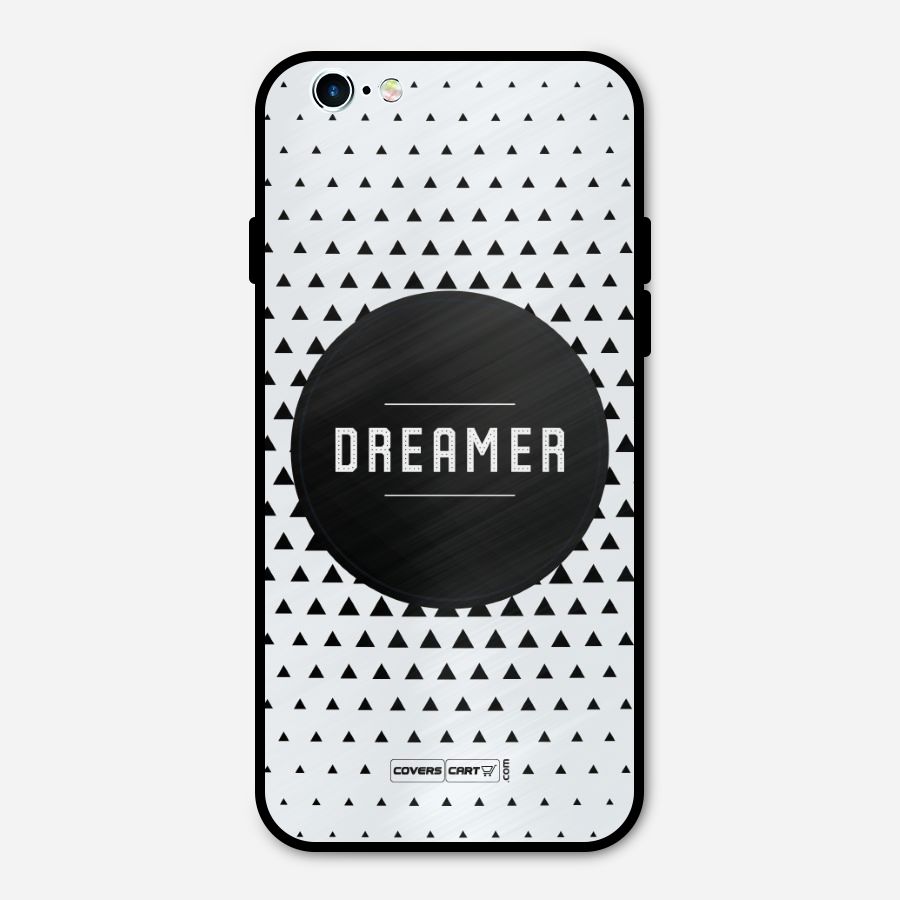 Dreamer Minimalist Metal Back Case for iPhone 6 6s