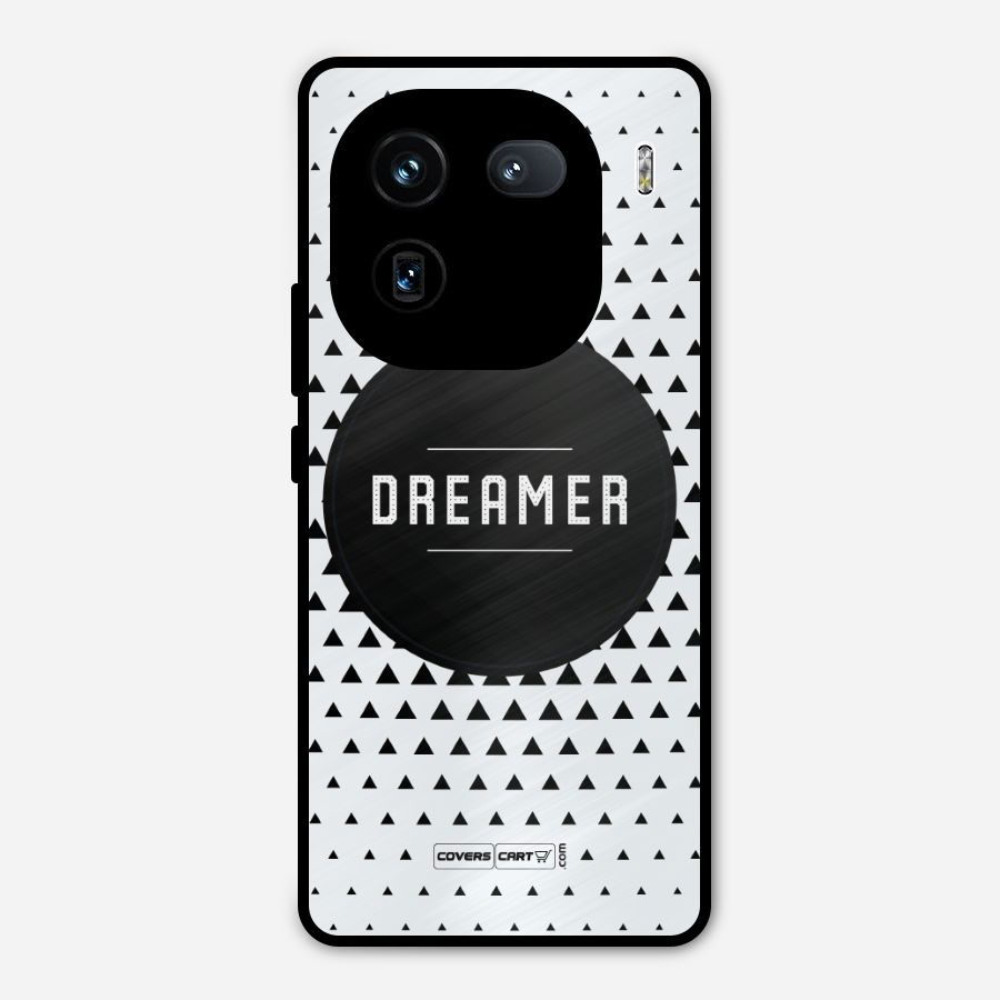 Dreamer Minimalist Metal Back Case for iQOO 12
