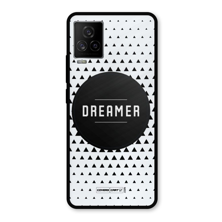 Dreamer Minimalist Metal Back Case for iQOO 7 Legend 5G