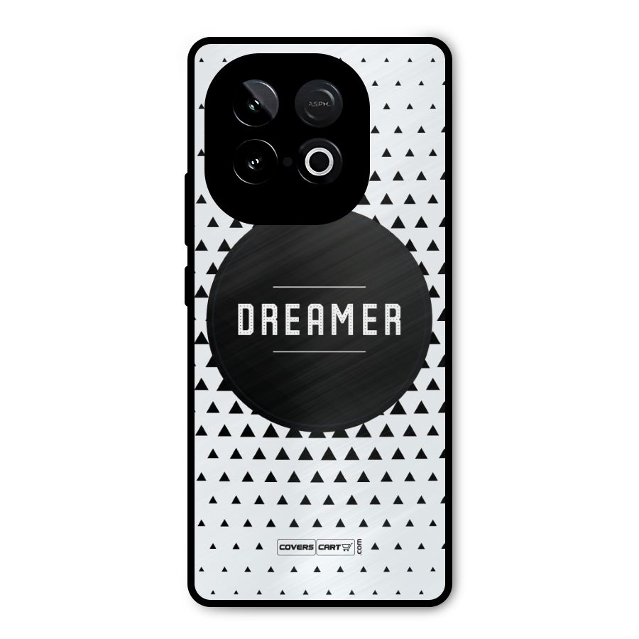 Dreamer Minimalist Metal Back Case for iQOO Neo 10