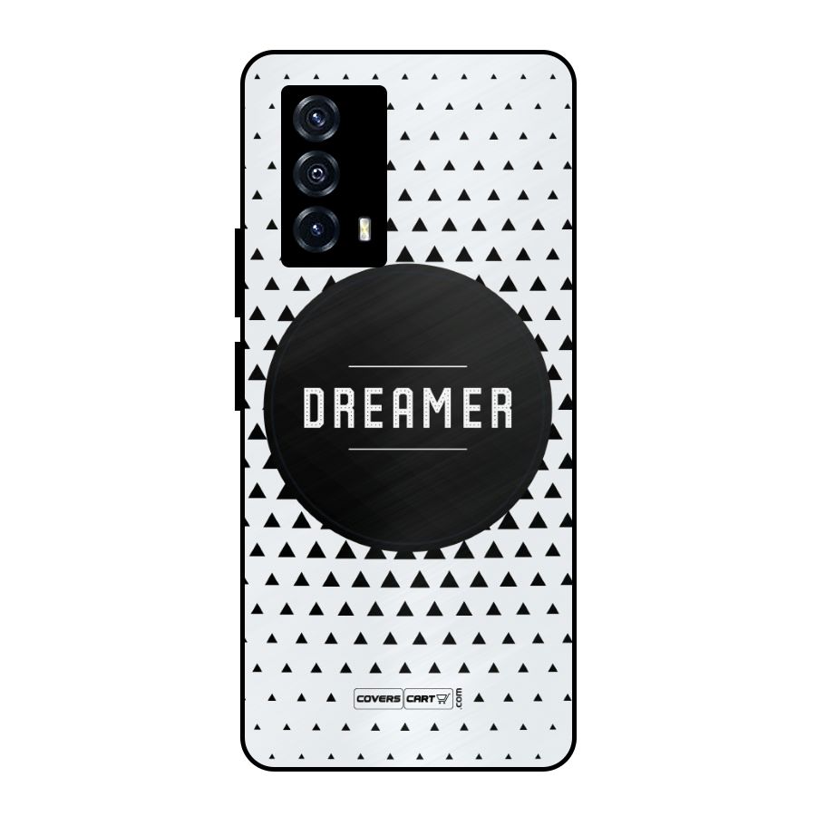 Dreamer Minimalist Metal Back Case for iQOO Z5