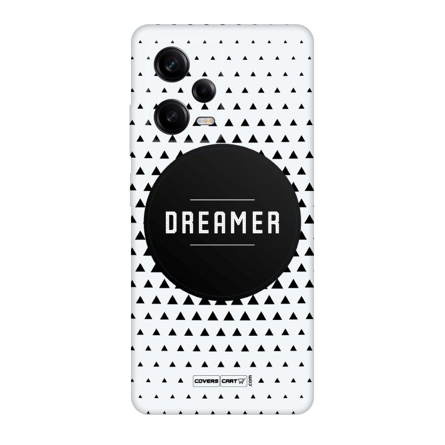 Dreamer Minimalist Original Polycarbonate Back Case for Redmi Note 12 Pro